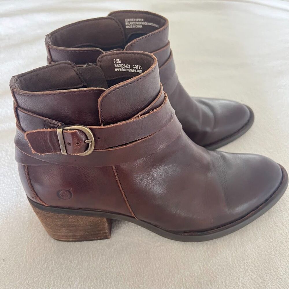 Women's Born Payton Ankle Boots US 9.5